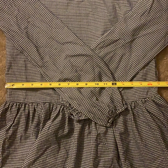 Gingham Babydoll Dress - Picture 8 of 8